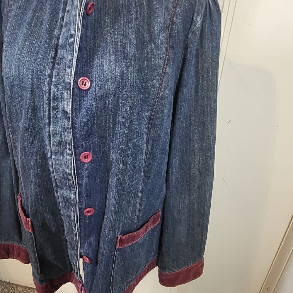 Denim & Co. Jean Jacket - Picture 10 of 16
